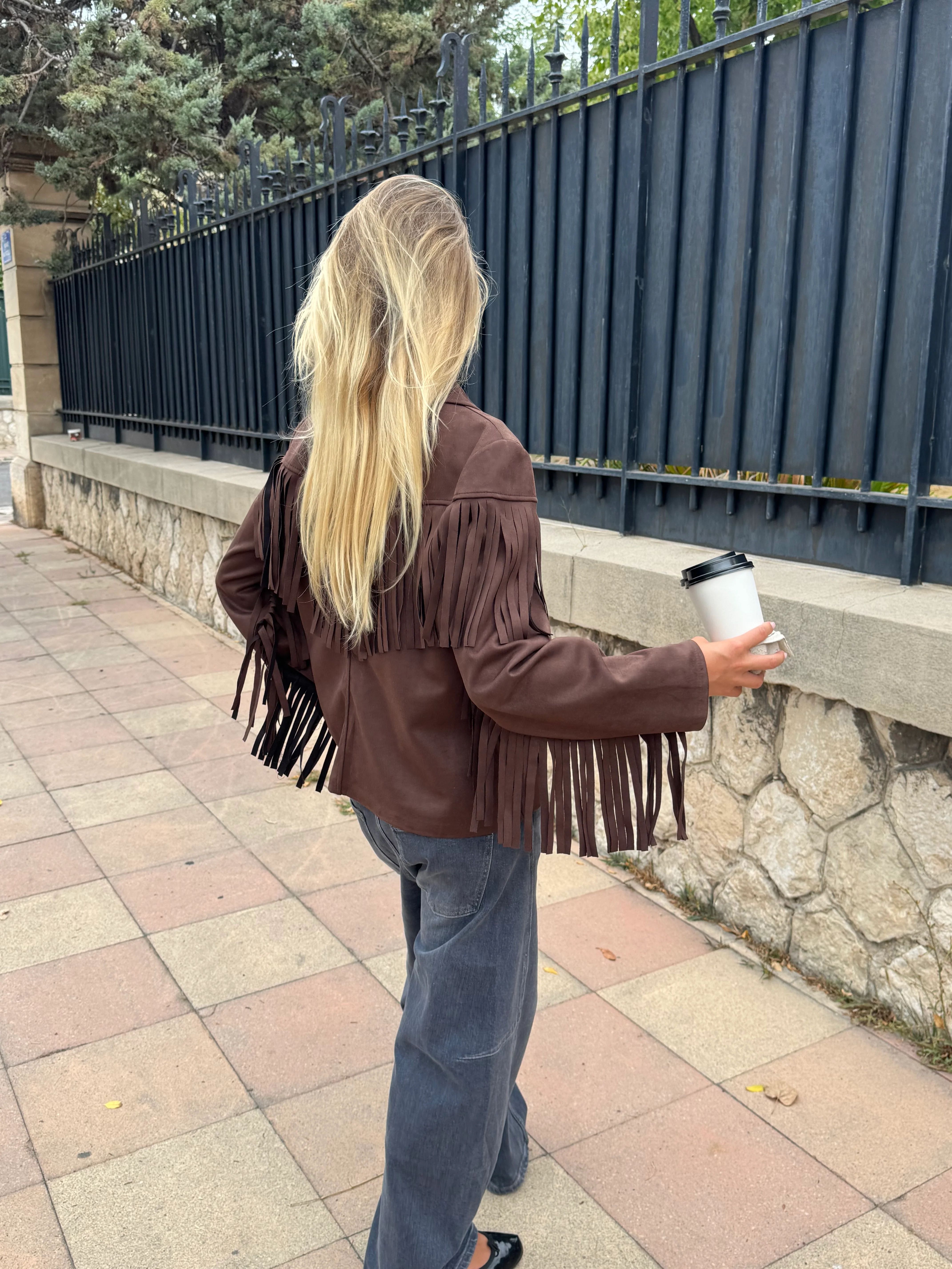 Veste Laëticia marron - Image 3