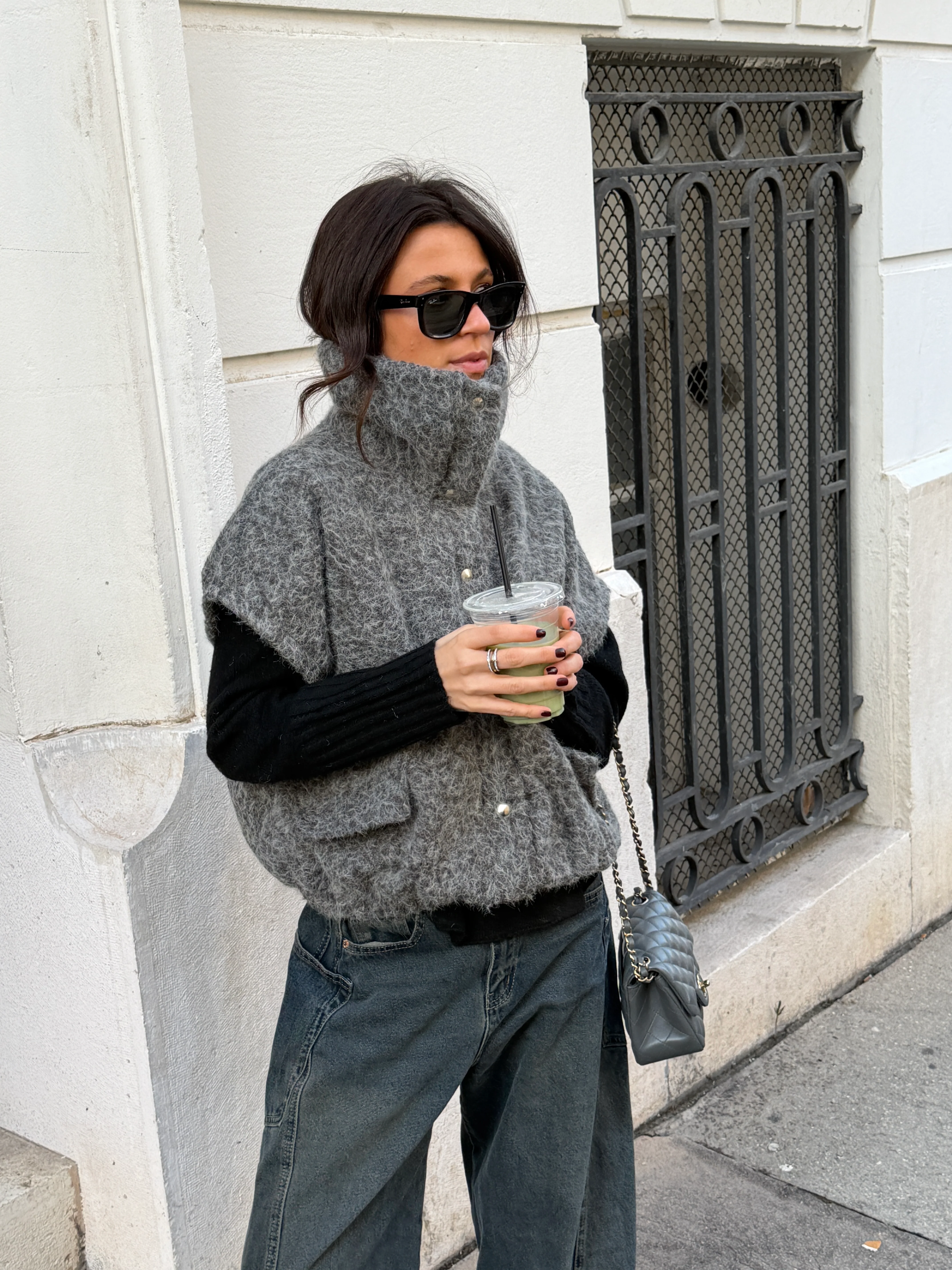 Veste Anais grise - Image 2