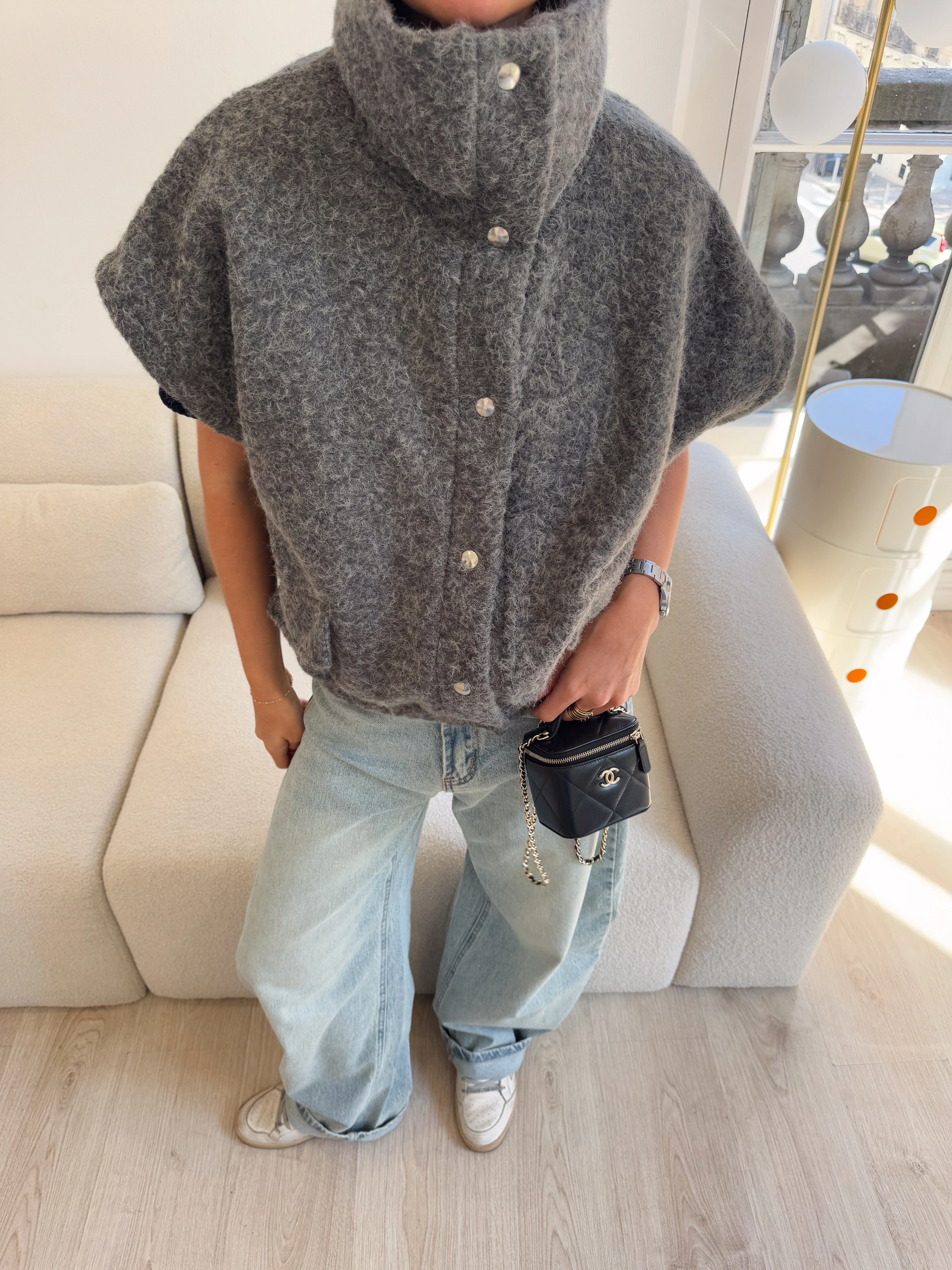 Veste Anais grise - Image 7