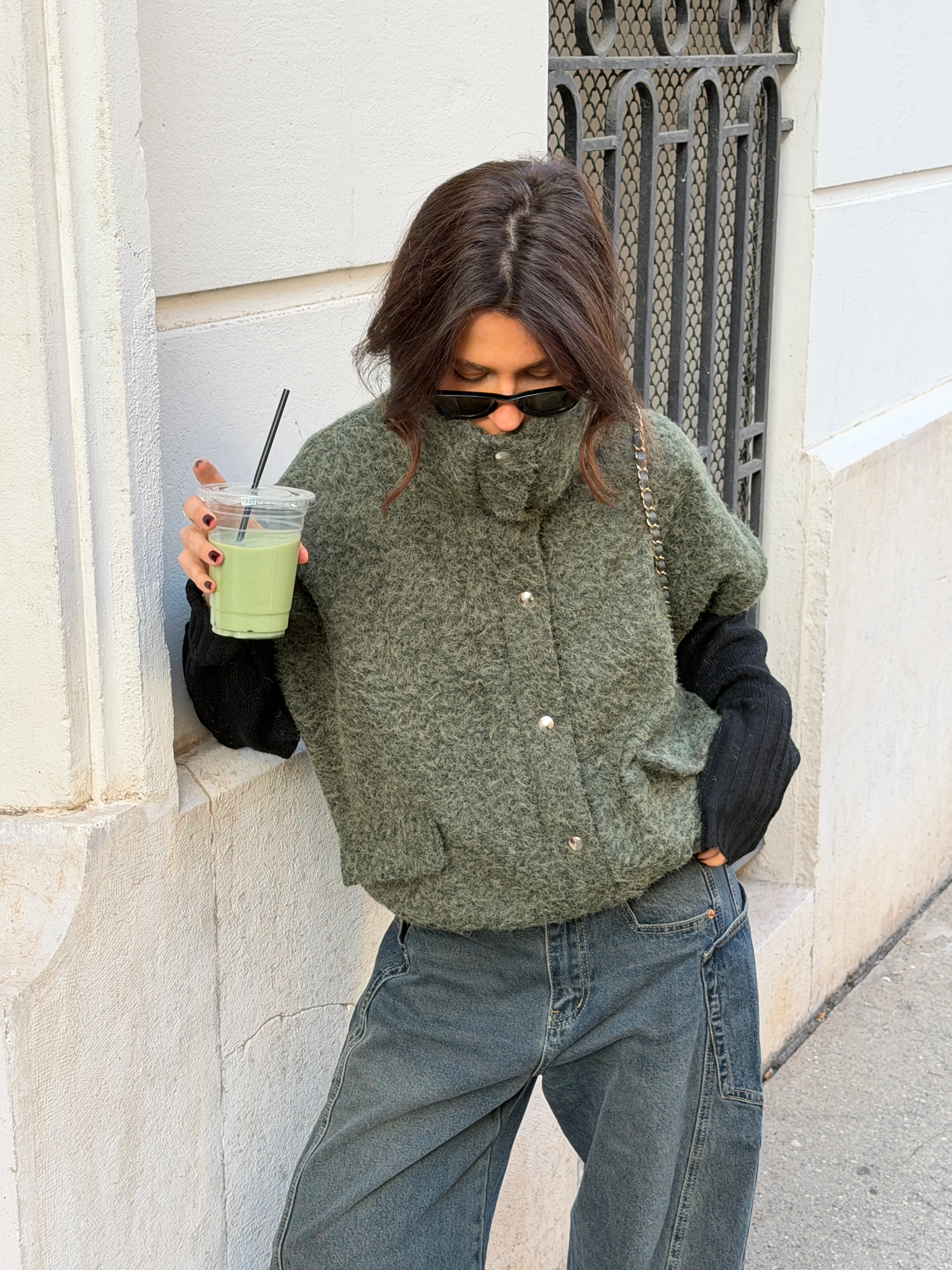 Veste Anais kaki - Image 5