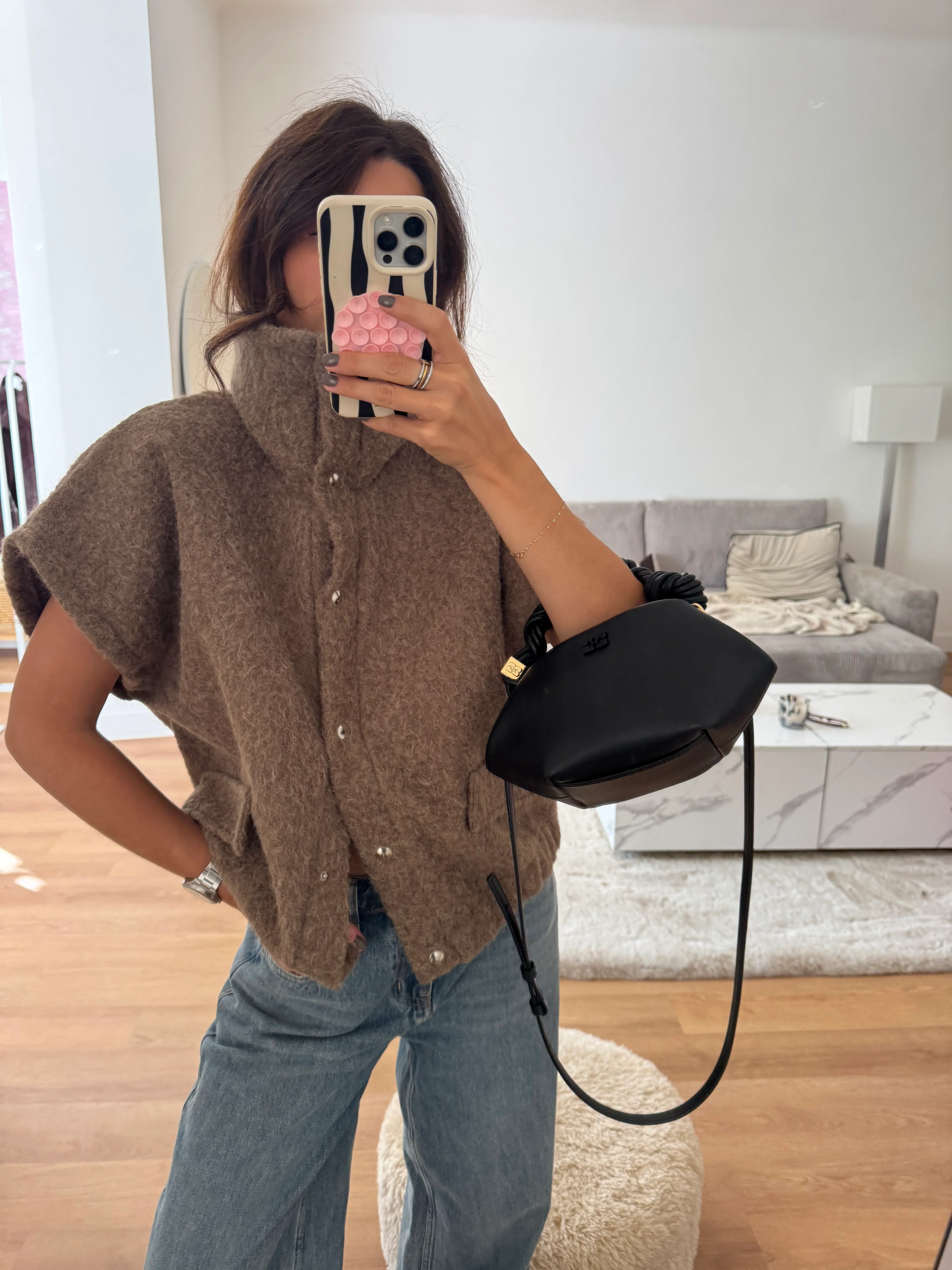 Veste Anais taupe - Image 8