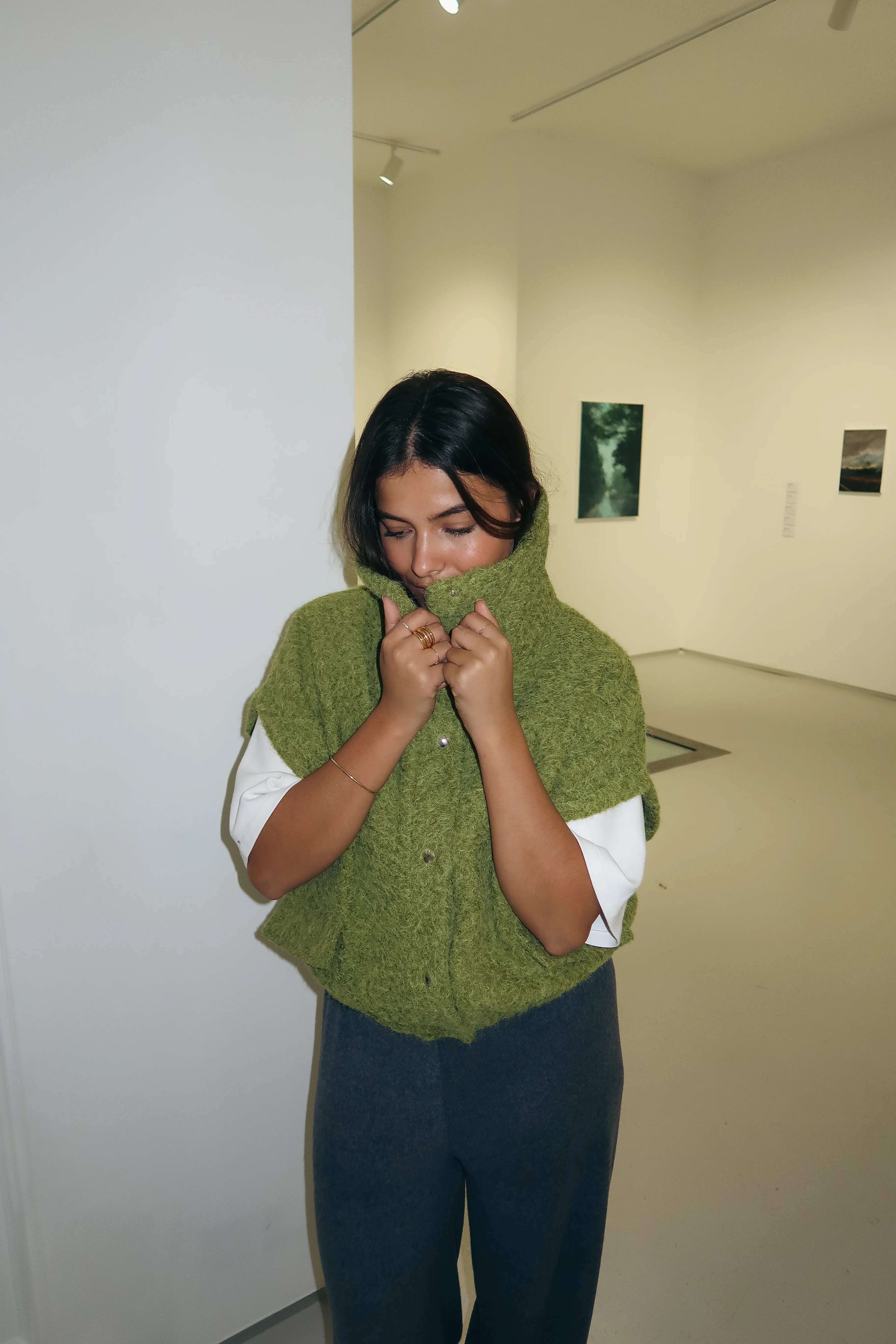 Veste Anais vert olive - Image 6