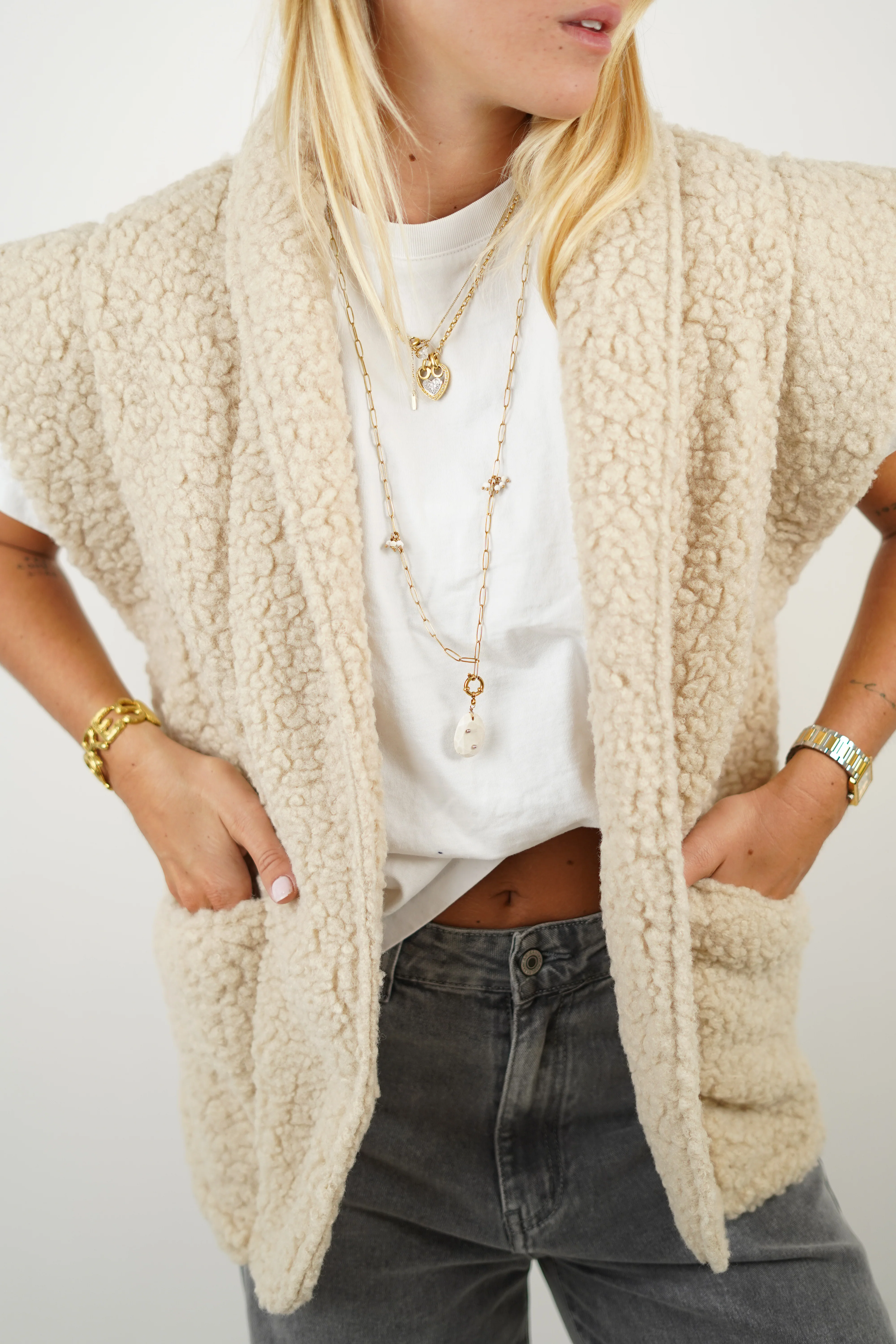 Veste Vic beige - Image 4