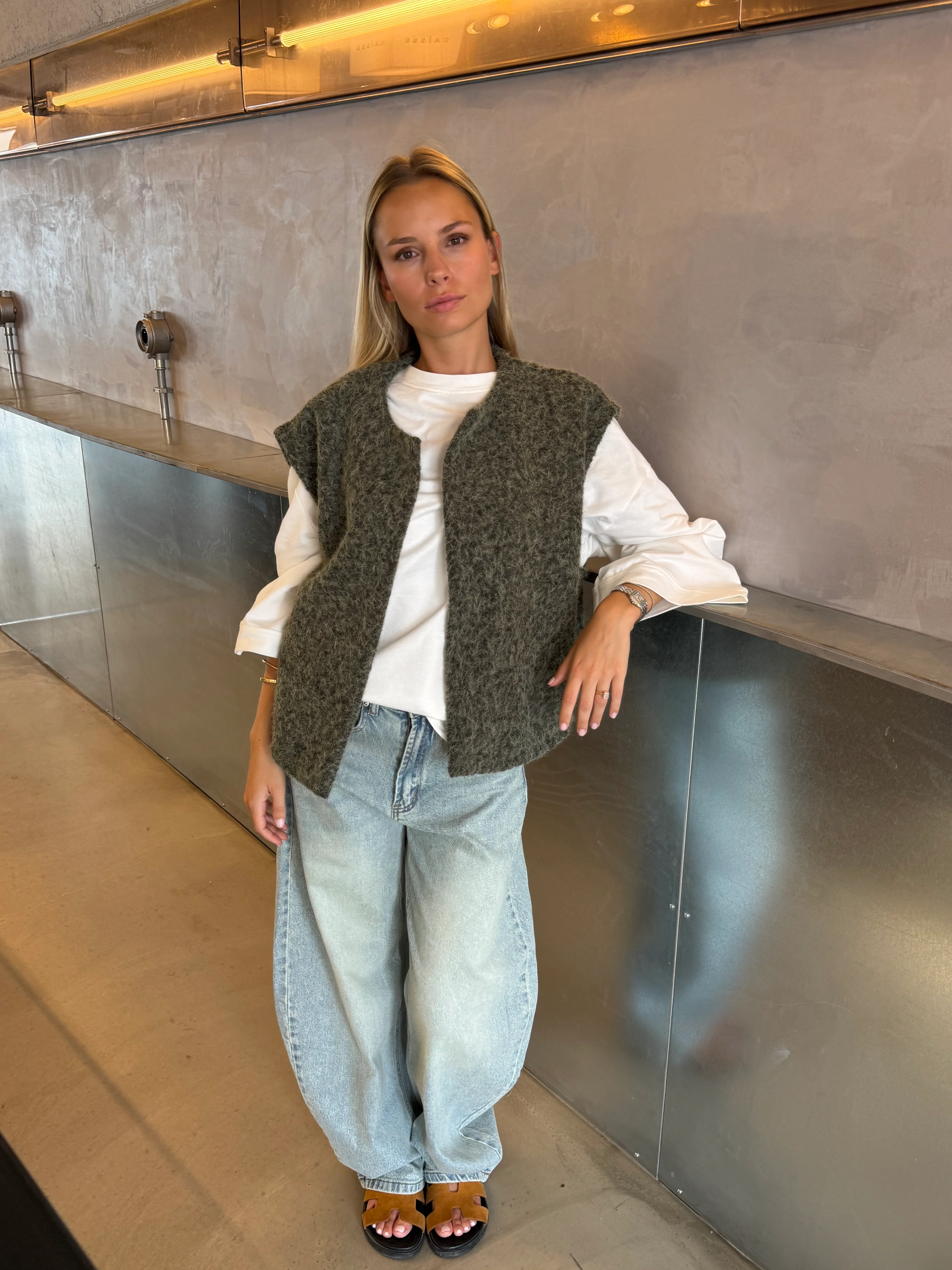 Veste Maddy kaki