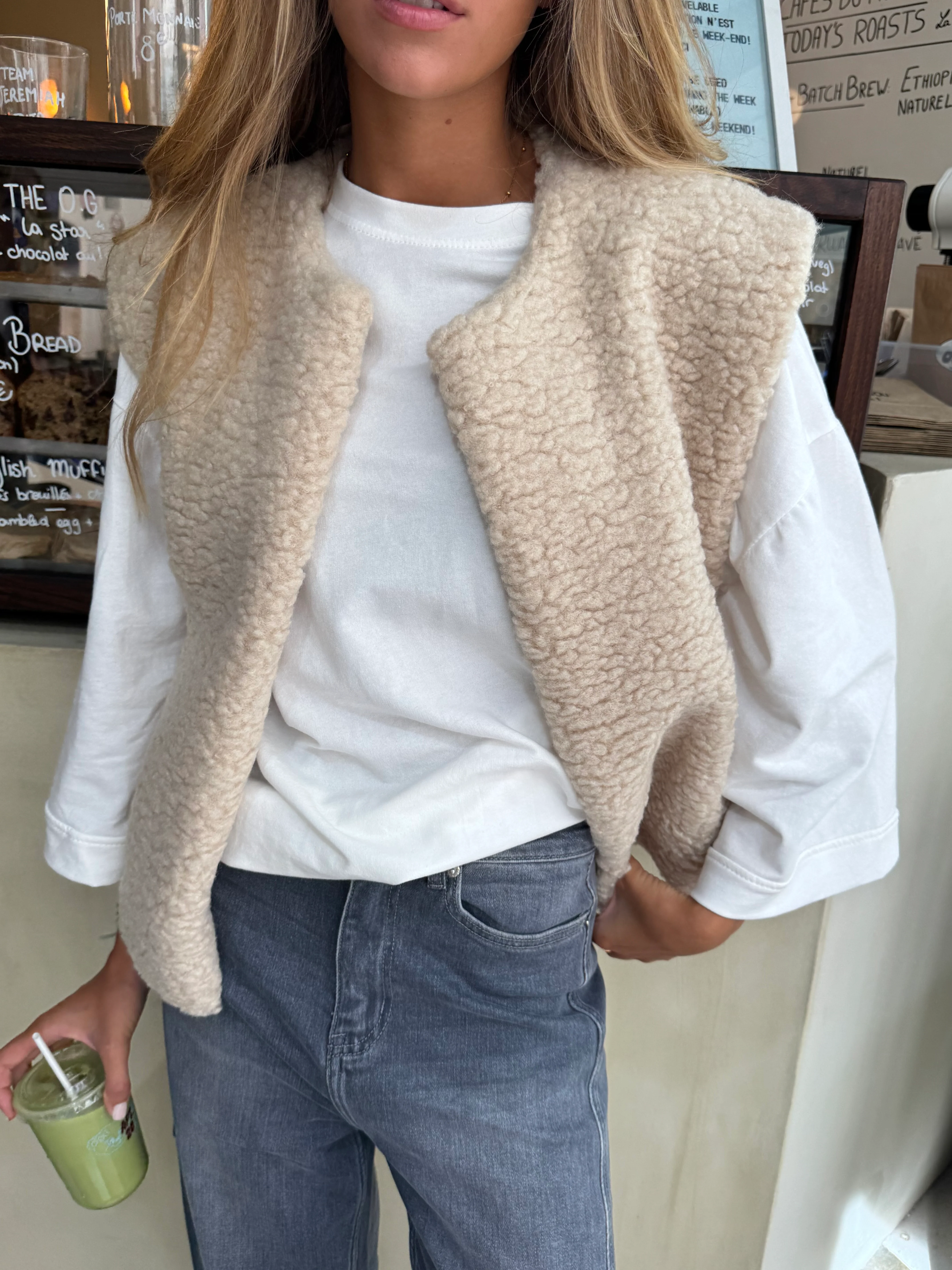 Veste Elodie beige