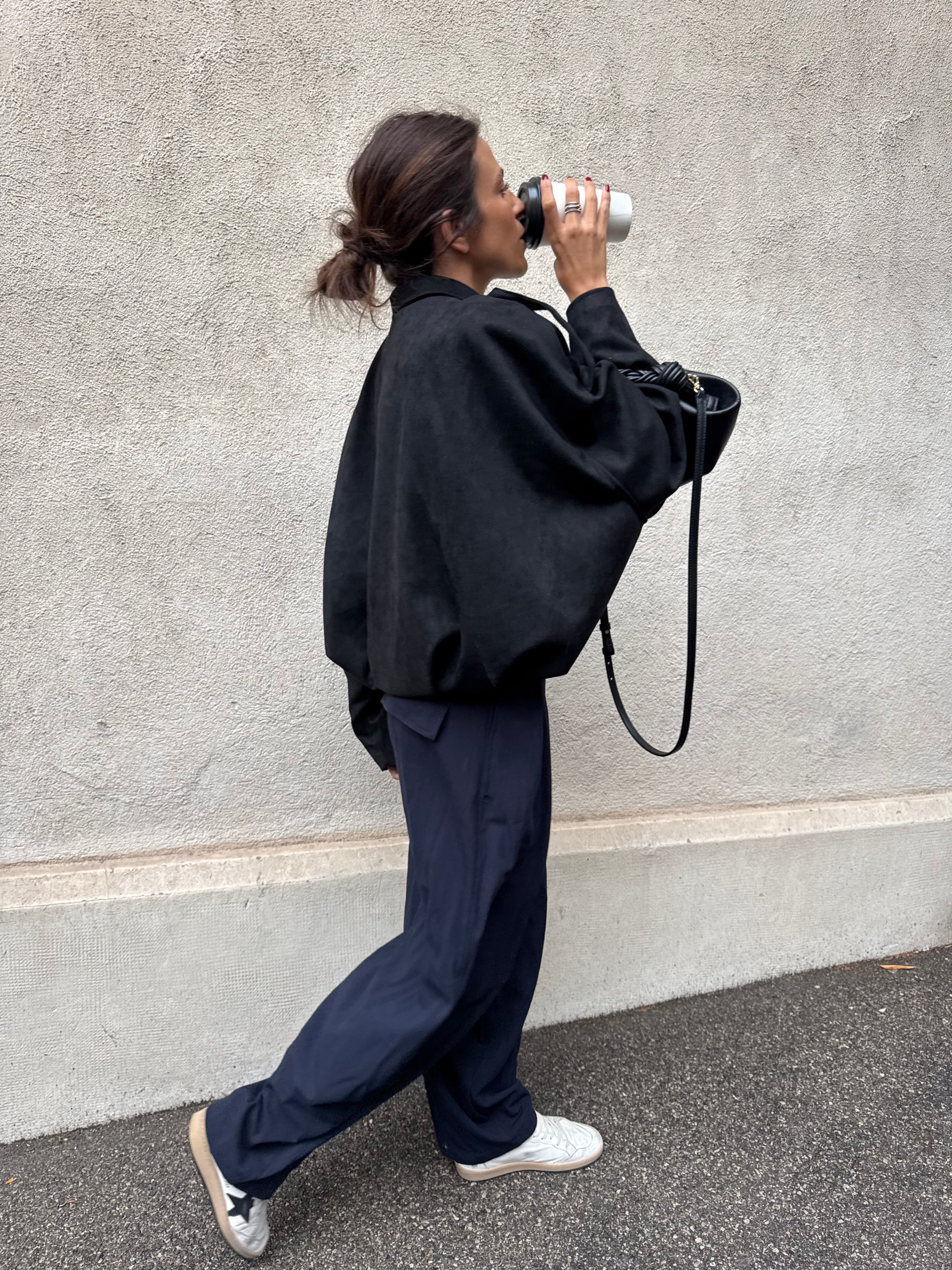 Veste Perrine noire - Image 2